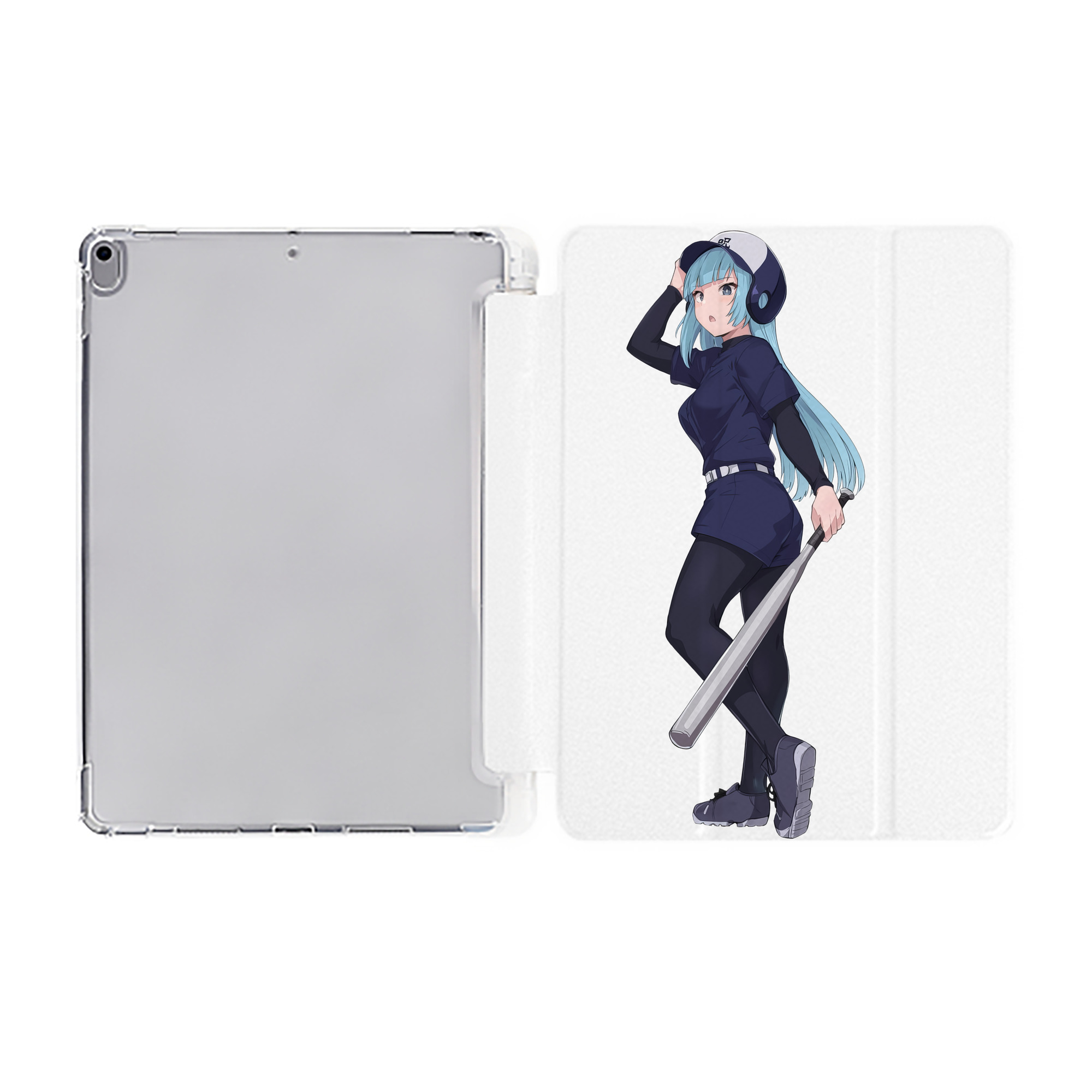 （画像用） 呪術廻戦 Jujutsu Kaisen IPad ケース ペン収納付き 三つ折りスタンド PUレザー×シリコン 対応機種9.5/10.5/10.9インチ